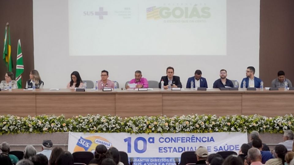 Conferência Estadual de Saúde discute fortalecimento do SUS em Goiás